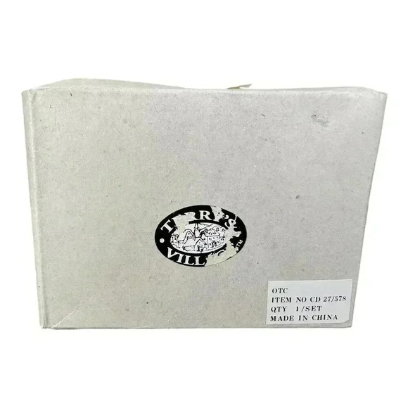 Vtg Mr & Mrs Pilgrim Turkey Salt & Pepper Shakers Thanksgiving Terry’s Village - Picture 2 of 8